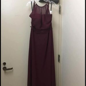 Wine Colored Formal Dress